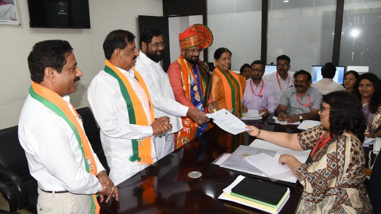 Mhaske will take on sitting Lok Sabha MP Rajan Vichare of the Shiv Sena (UBT), whose candidature was announced long back