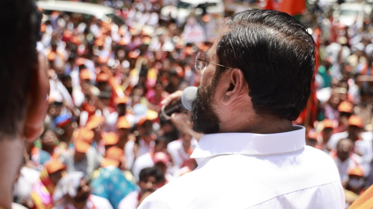 After his candidature was announced, Mhaske had also visited the Anand Ashram, the residence of Shiv Sena stalwart the late Anand Dighe, and his memorial in Thane city and paid rich tributes to him
