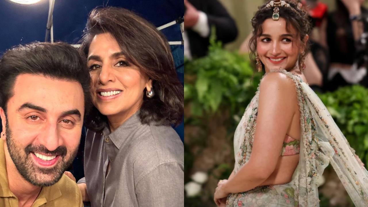Alia Bhatt's MET Gala 2024 look gets cutest reaction from mother-in-law Neetu Kapoor, check it out!