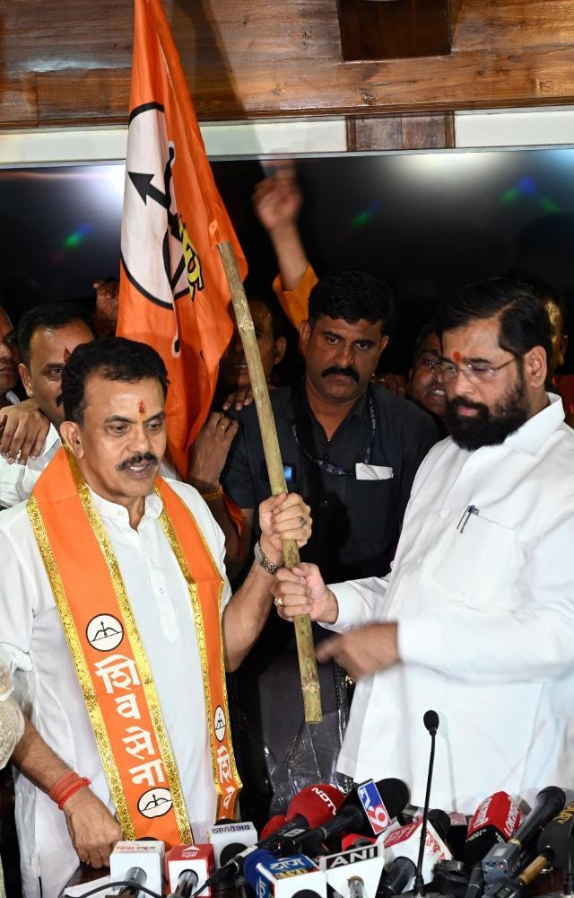 Sanjay Nirupam joins CM Shinde-led Sena