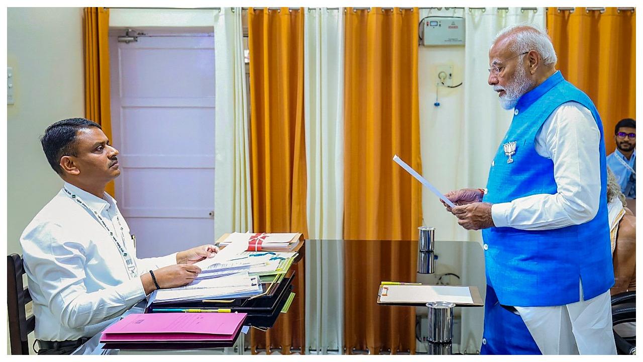The Prime Minister is the sitting MP from Varanasi and seeking a third consecutive term from the constituency and hoping to win with a record margin