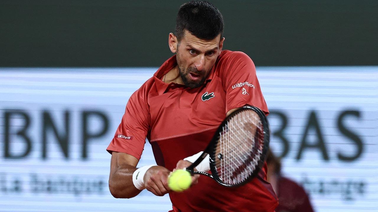 French Open: Djokovic kickstarts title defence with hard-fought win over Herbert