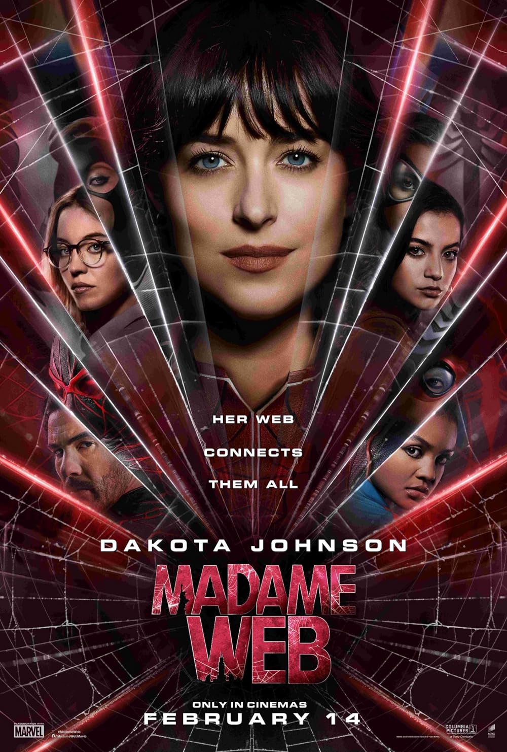 Madame Web (Streaming on Netflix) - May 16Marvel takes centre stage in 