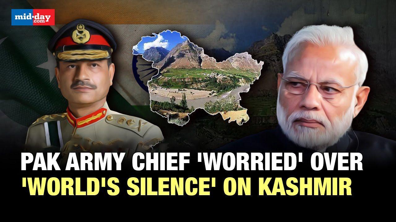 Pakistani Army Chief General Asim Munir spewes venom against India again