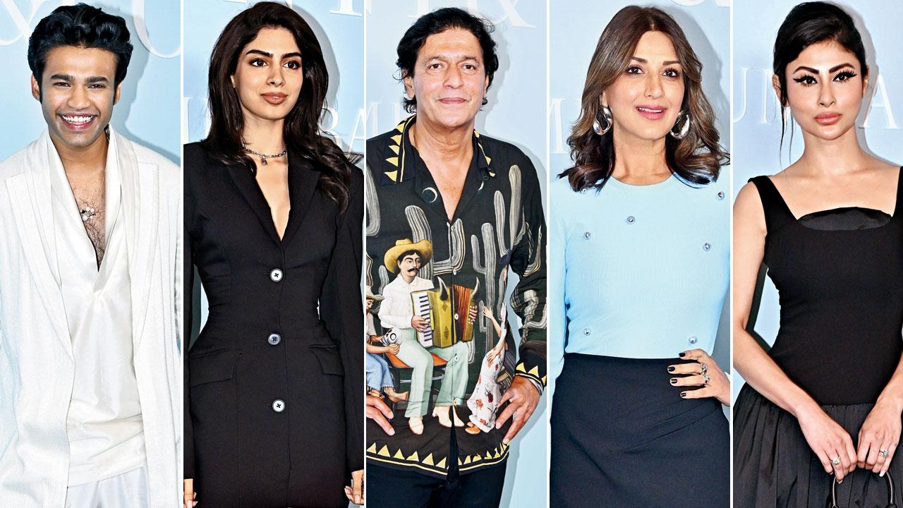 Babil Khan, Khushi Kapoor, Chunky Panday, Sonali Bendre and Mouni Roy
