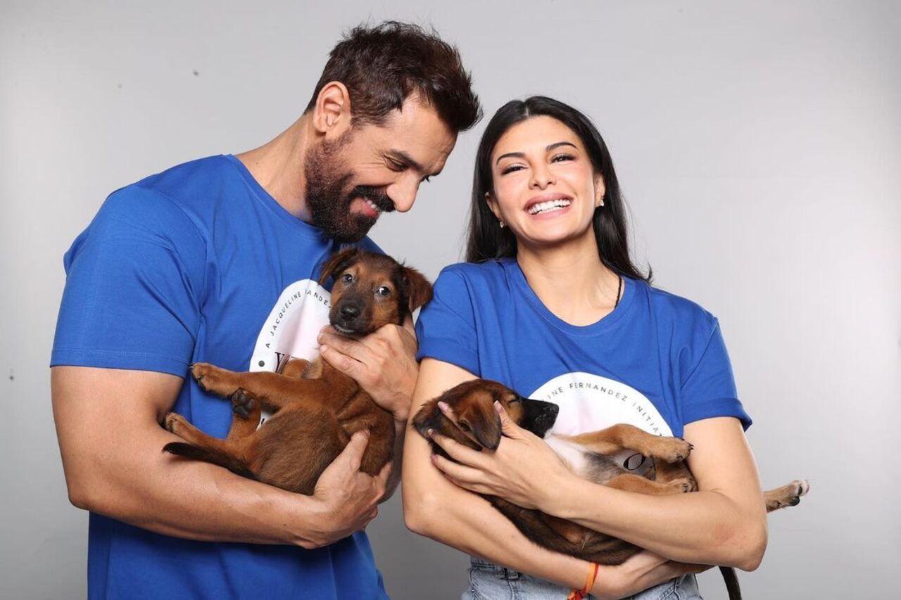 Jacqueliene Fernandez is also an animal lover and an advocate of adopting strays. She adopted Yolo last year