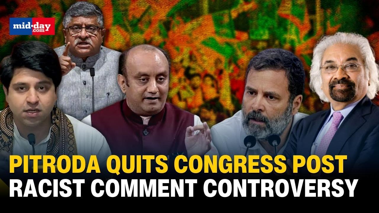 Sam Pitroda Quits Congress Post Racist Slur Controversy