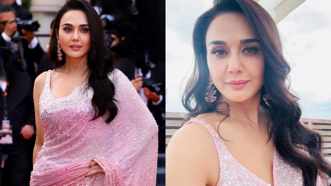 Preity G Zinta on her saree look at Cannes: ‘It’s fun to wear Indian when you’re not in India’ 