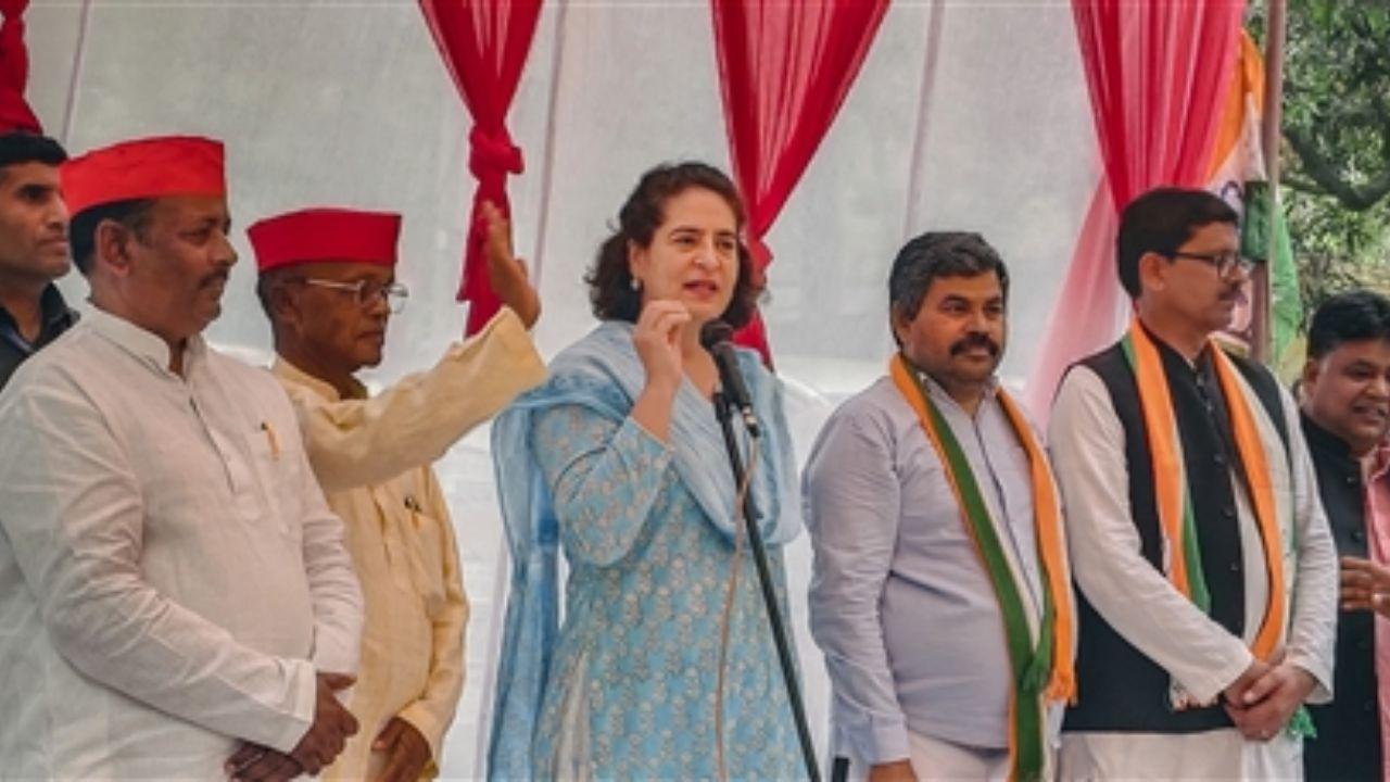 IN PHOTOS: Priyanka Gandhi campaigns for Rahul in Rae Bareli