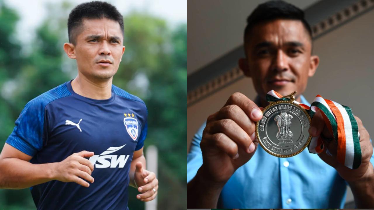 Legendary Sunil Chhetri is also the first footballer to receive the 