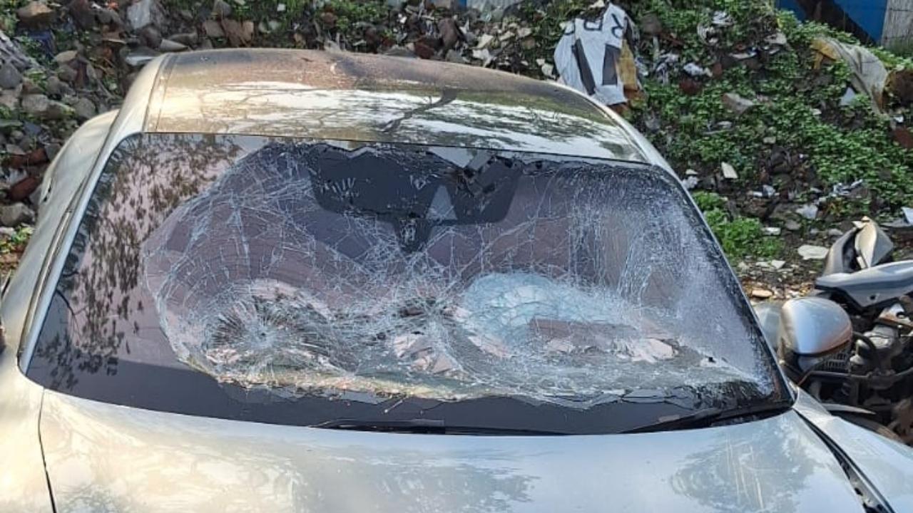 IN PHOTOS: Cops seize luxury car after juvenile crashes it into bike, kills two