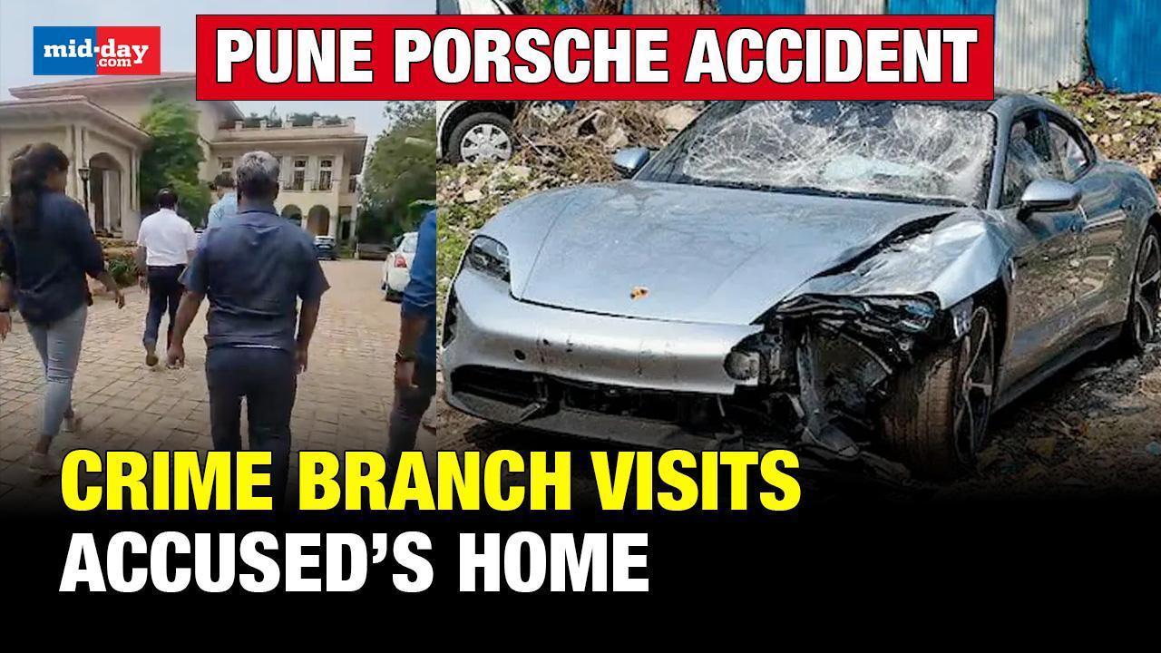 Pune Porsche Accident: Crime Branch unit with driver reaches minor's residence