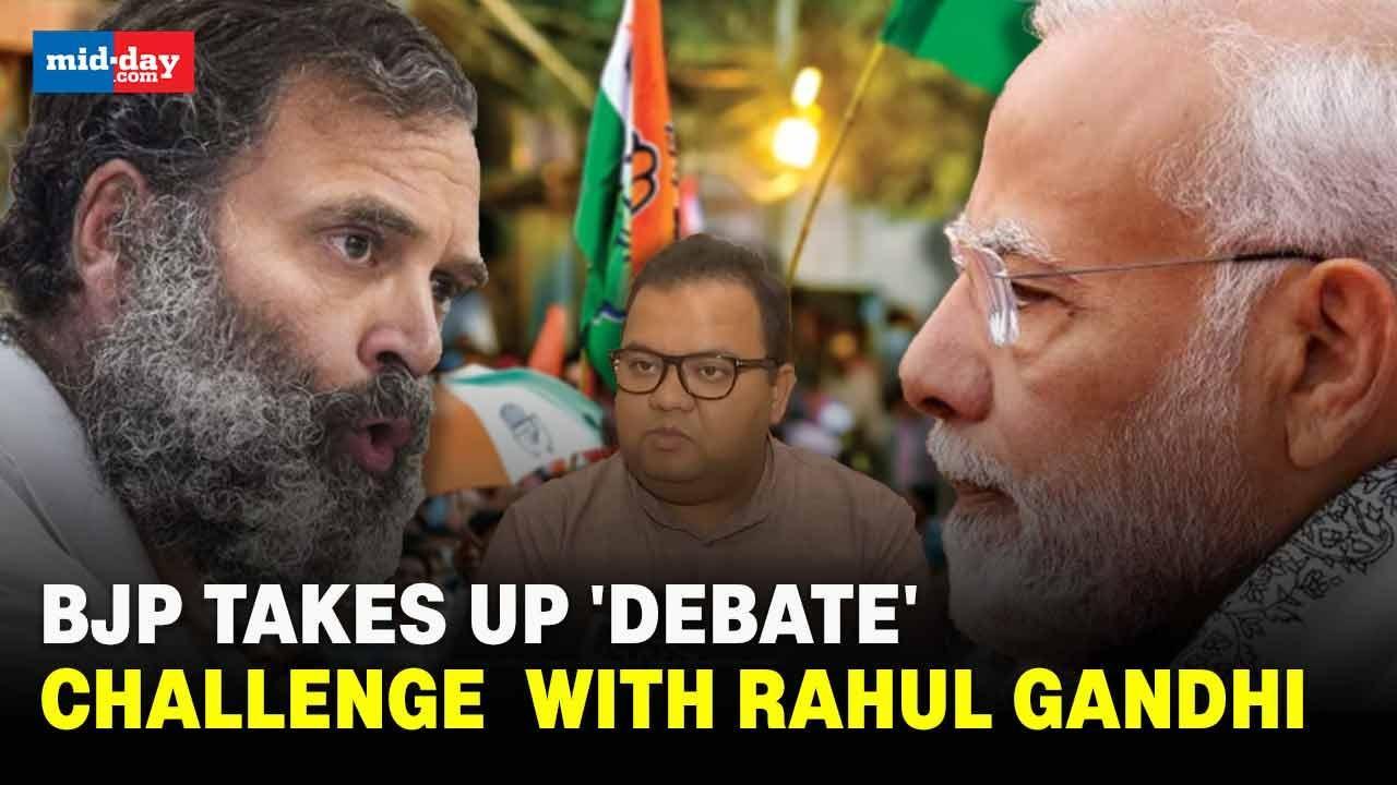 BJP Accepts Rahul Gandhi's Debate Challenge, Nominates BJYM VP Abhinav Prakash 