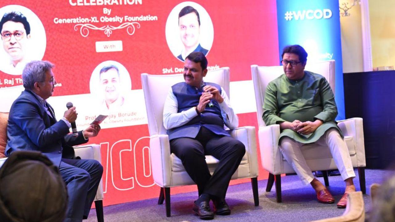 Speaking at the event Raj Thackeray said that it is crucial to engage in sports to prevent child obesity and urged Dr Borude to come up with a obesity monitor for parents. 