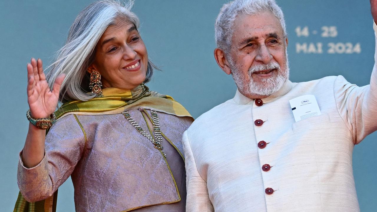 Ratna Pathak Shah upcycles a saree she's worn multiple times for ‘Manthan’ special screening at Cannes. Read more 