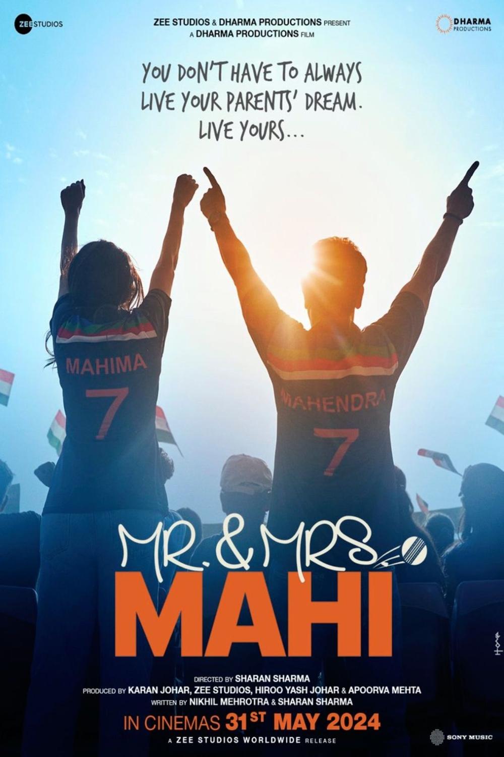 Mr and Mrs Mahi (Release Date: May 31)Janhvi Kapoor and Rajkummar Rao reunite on screen in this sports drama directed by Sharan Sharma. Following the success of 