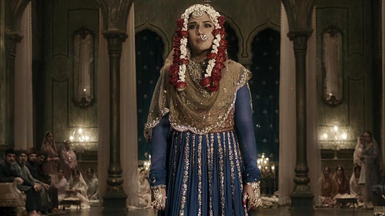 Heeramandi: Breaking down Richa Chadha's blue anarkali choice for 'Masoom Dil Hai Mera' performance