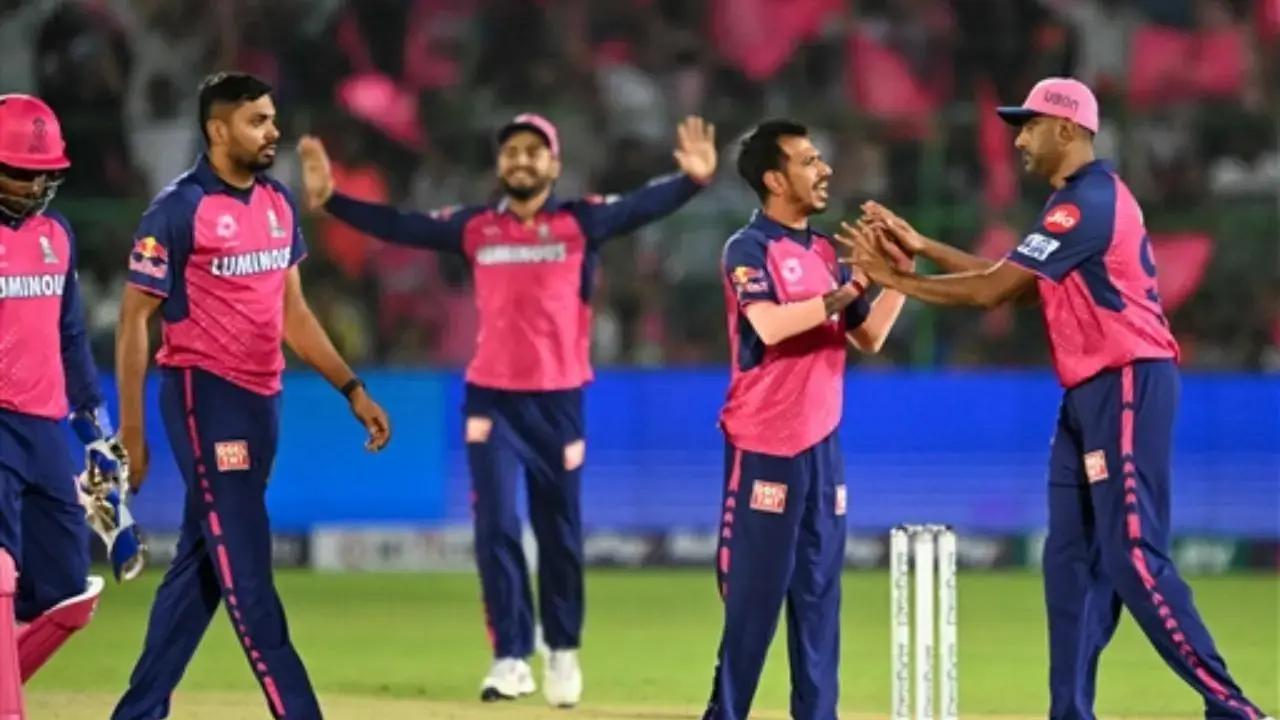 Rajasthan Royals Squad: Yashasvi Jaiswal, Sanju Samson(w/c), Riyan Parag, Donovan Ferreira, Rovman Powell, Shubham Dubey, Ravichandran Ashwin, Trent Boult, Avesh Khan, Sandeep Sharma, Yuzvendra Chahal, Jos Buttler, Kuldeep Sen, Tanush Kotian, Tom Kohler-Cadmore, Kunal Singh Rathore, Navdeep Saini, Keshav Maharaj, Shimron Hetmyer, Nandre Burger, Dhruv Jurel, Abid Mushtaq