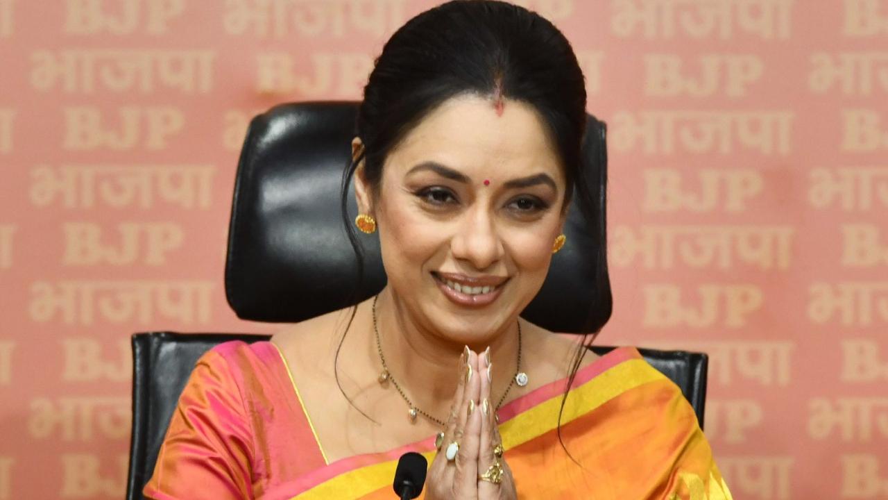 ‘Anupamaa’ fame Rupali Ganguly joins BJP amid Lok Sabha Elections 2024