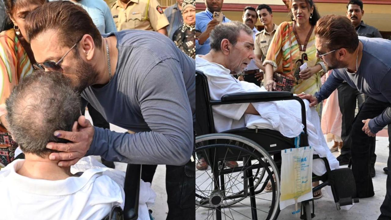 'Man with golden heart': Netizens impressed with Salman Khan's gesture towards wheelchair-bound cinematographer Nadeem Khan at polling booth