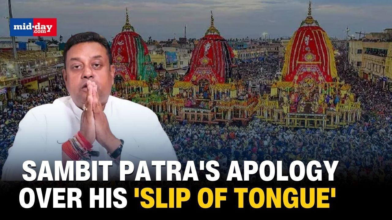  Sambit Patra Apologies For 'Lord Jagannath Devotee Of PM Modi' Remark