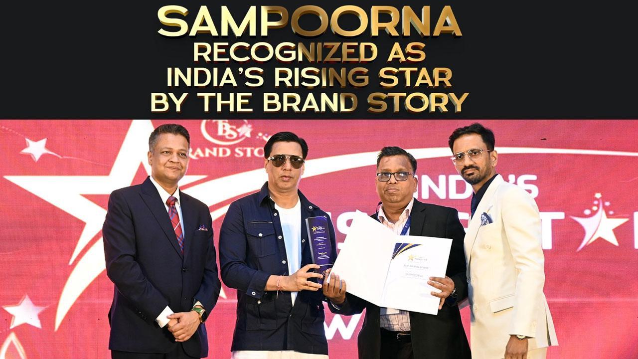 NFP Sampoorna Gets Recognized as India’s Rising Star by The Brand Story
