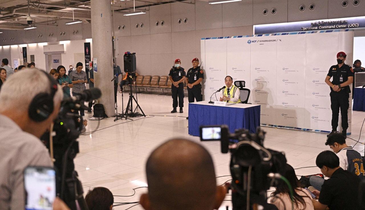 18 people remained hospitalized while another 12 were treated on outpatient basis.Lightly injured and non-injured passengers are being assisted at a specially assigned location inside the terminal at the Suvarnabhumi Airport