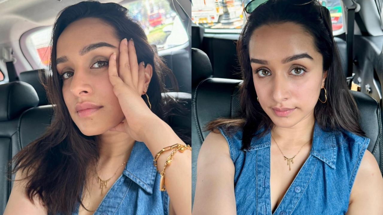 Shraddha Kapoor drives her Lamborghini worth Rs 4 crore on Mumbai's coastal road