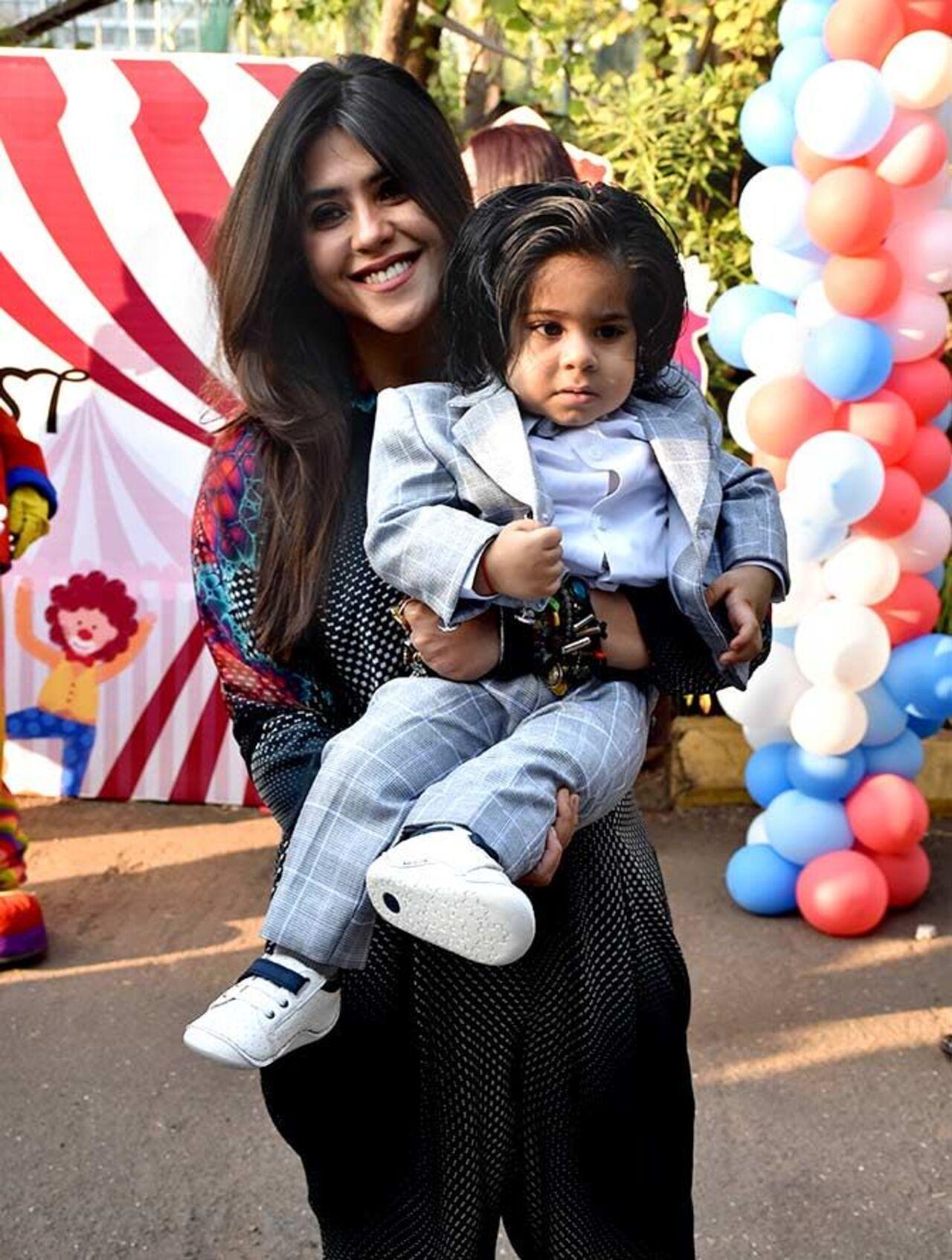 In 2019, television Tzarina Ektaa Kapoor welcomed a baby boy Ravie via surrogacy. He has been named after her father and veteran actor Jeetendra, whose real name is Ravi Kapoor. 