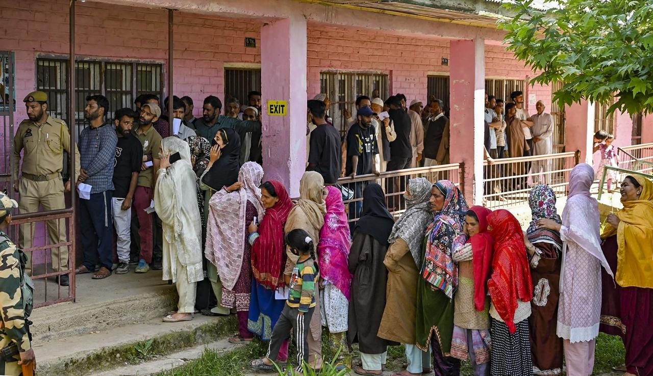 Simultaneously, polling was being held for 42 assembly constituencies in Odisha and the Karnal assembly bypoll in Haryana