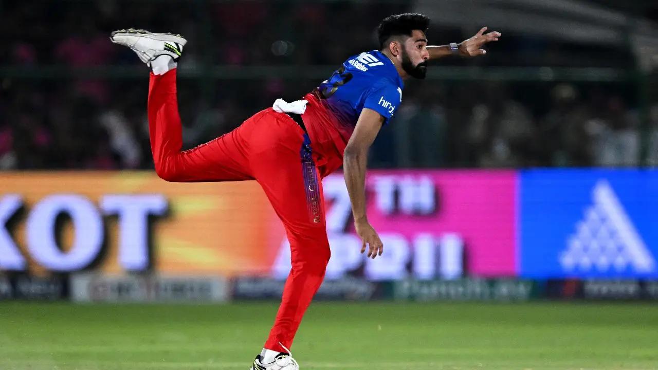 Swapnil Singh, Mohammed Siraj and Cameron Green claimed one wicket each