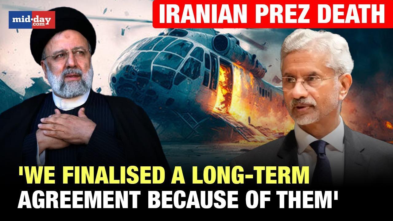 Iranian President Helicopter Crash: S Jaishankar Recalls Contribution Of Raisi