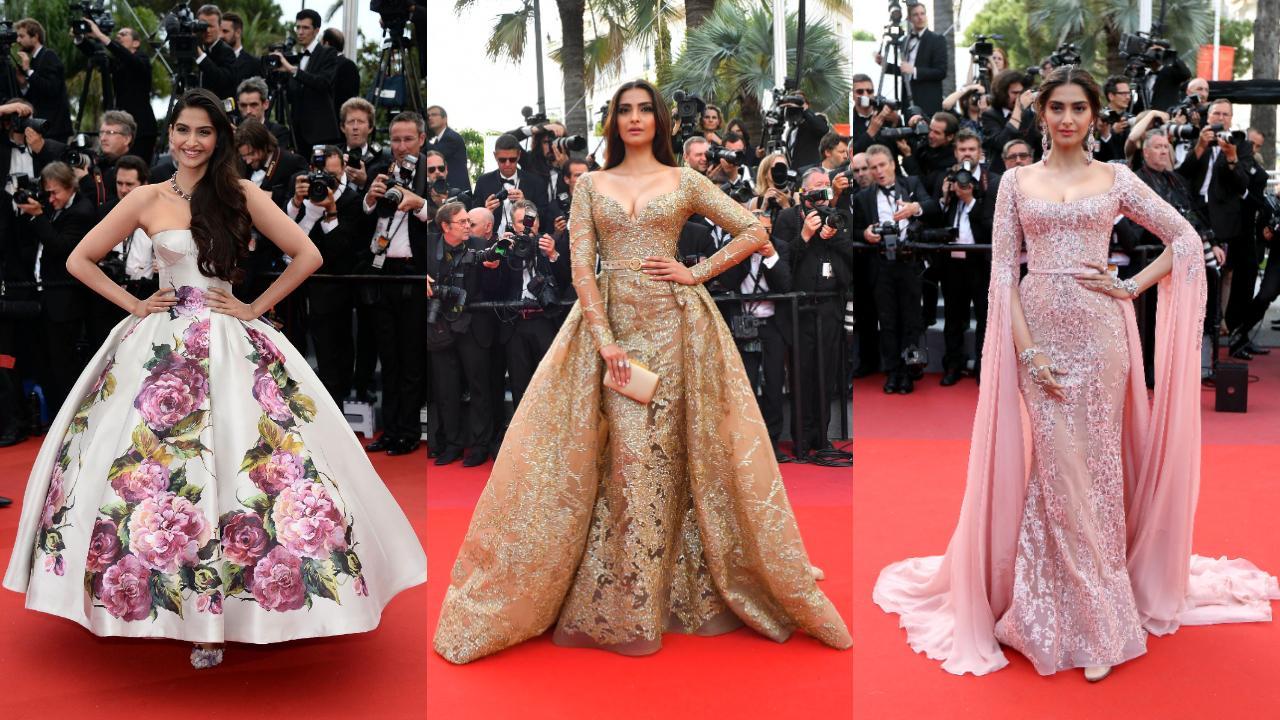 Sonam Kapoor at Cannes: A look at some of her most stunning outfits