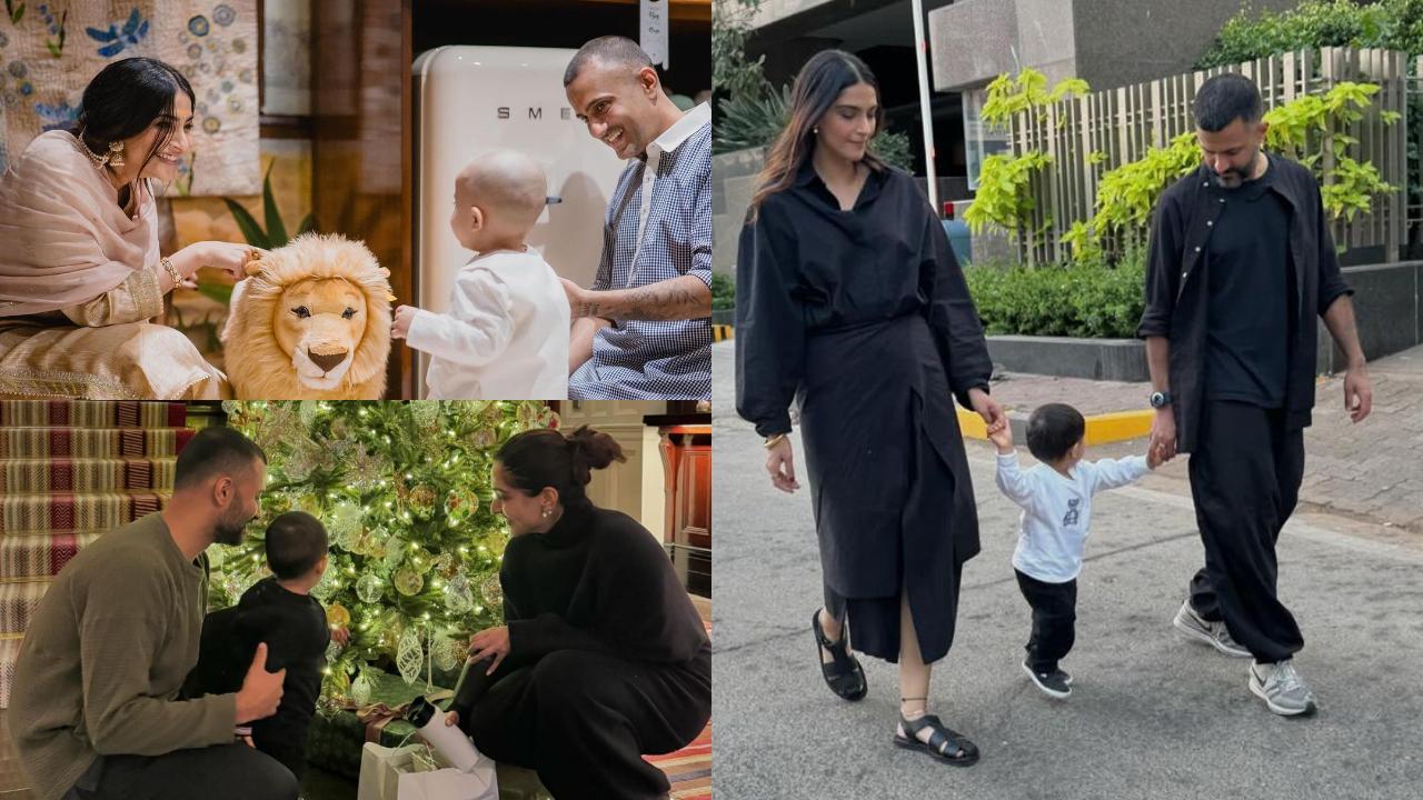 'Best decision of my life': Sonam Kapoor shares unseen pics of son Vayu in wedding anniversary post for Anand Ahuja