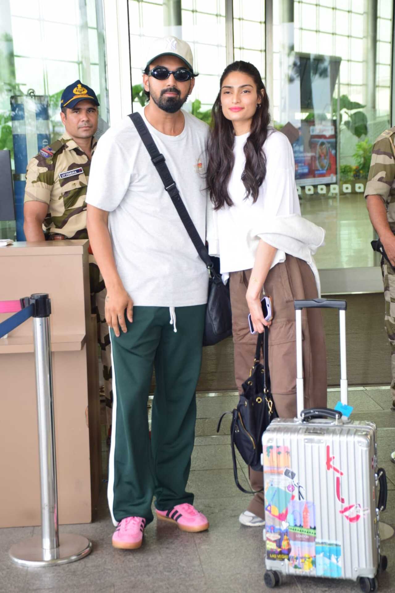 KL Rahul and Athiya Shetty also jetted off for a vacation now that the IPL 2024 has come to an end. The duo were all smiles posing for the paparazzi. 