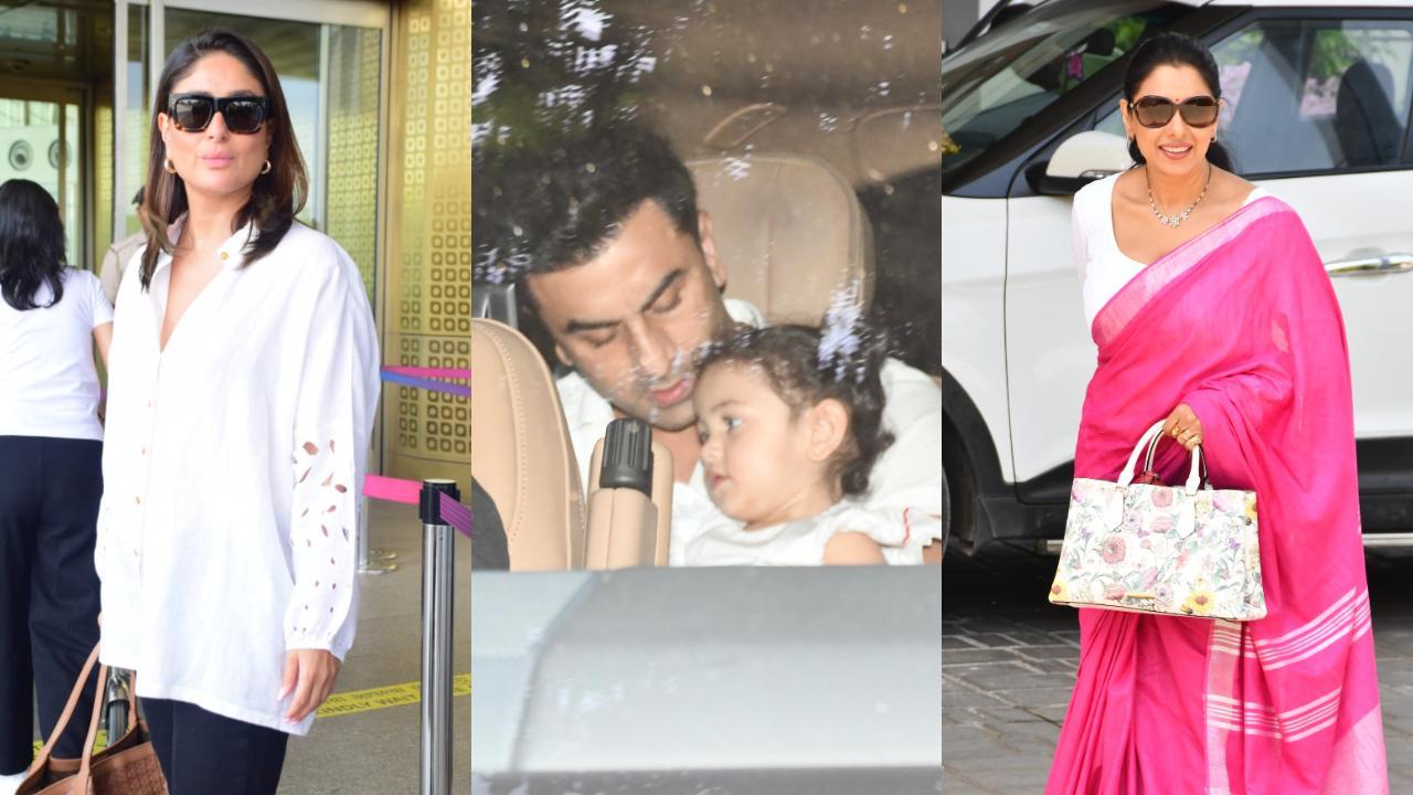 Spotted in the city: Kareena Kapoor, Ranbir Kapoor, Rupali Ganguly and others