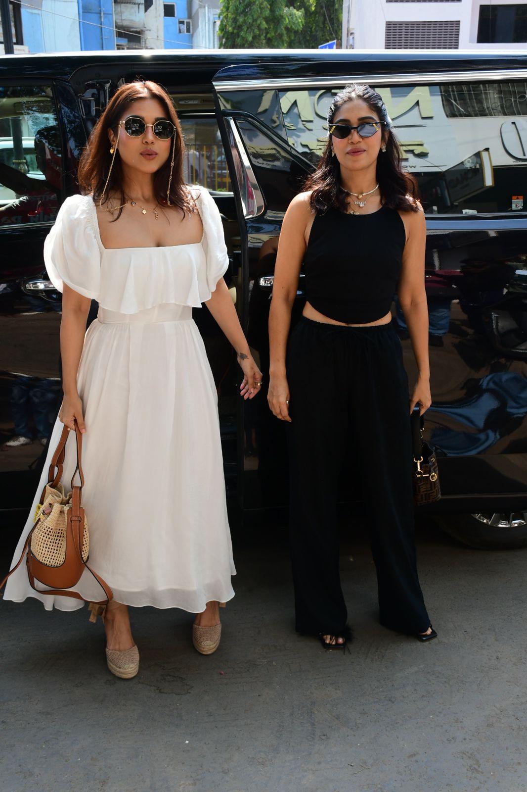 Bhumi Pednekar was spotted along with her sister today. Can you tell them apart?