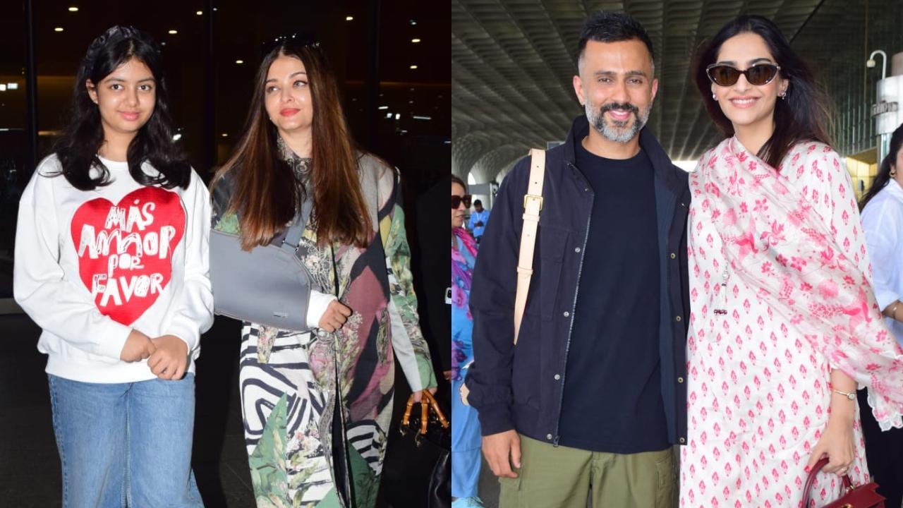 Spotted in the city: Aishwarya Rai, Aaradhya, Sonam Kapoor and others