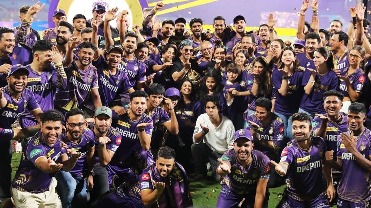 Shah Rukh Khan celebrates Kolkata Knight Riders IPL 2024 win with a sweet post
