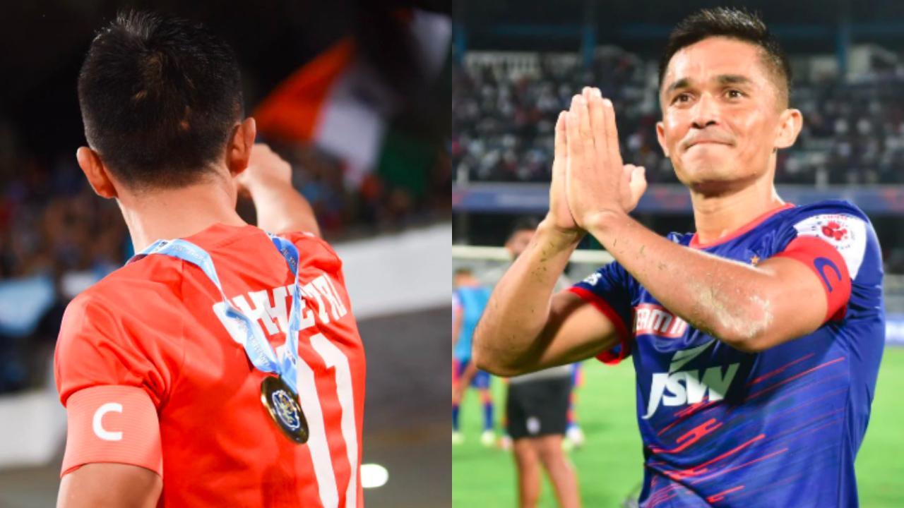 IN PHOTOS: Captain Sunil Chhetri's achievements