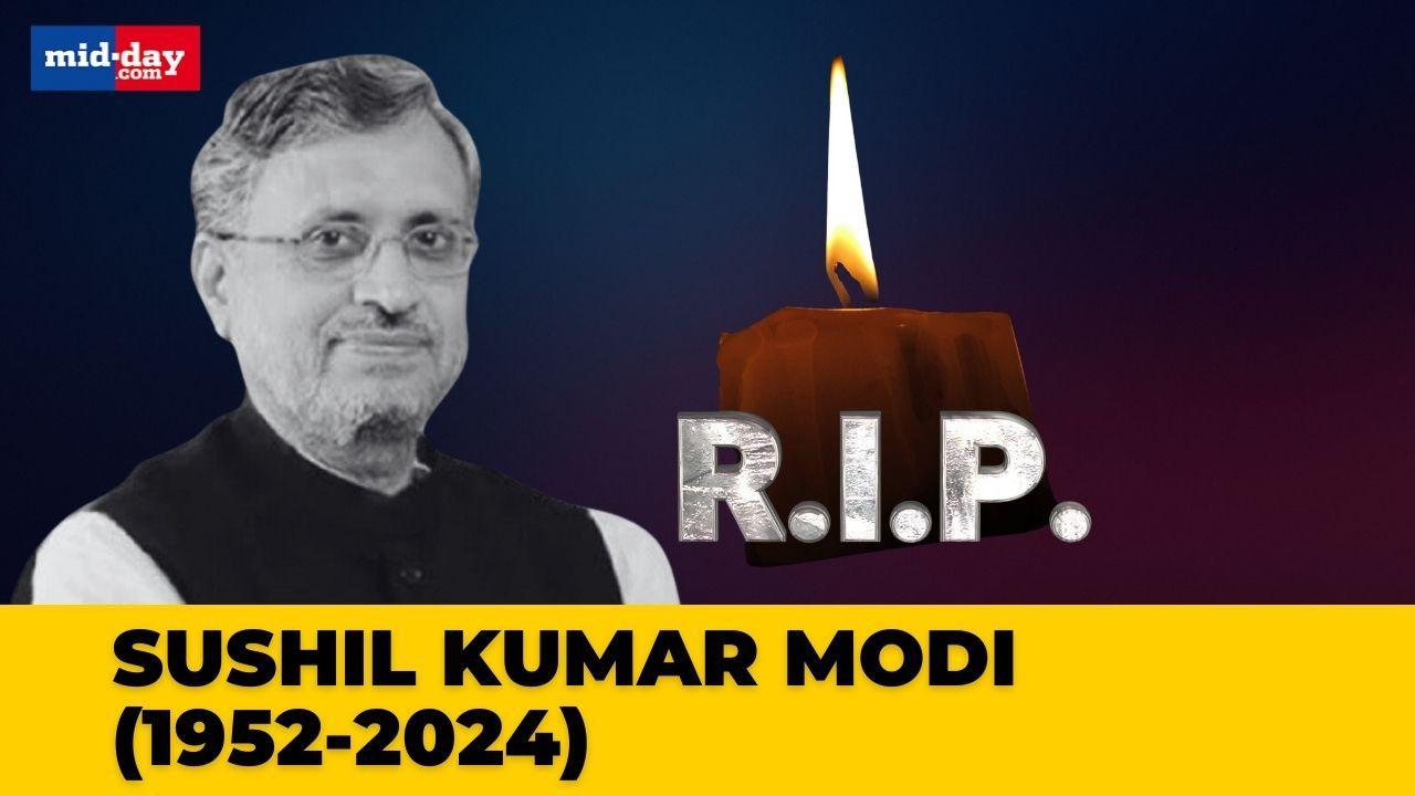 Former Bihar Deputy CM Sushil Kumar Modi Passes Away At 72