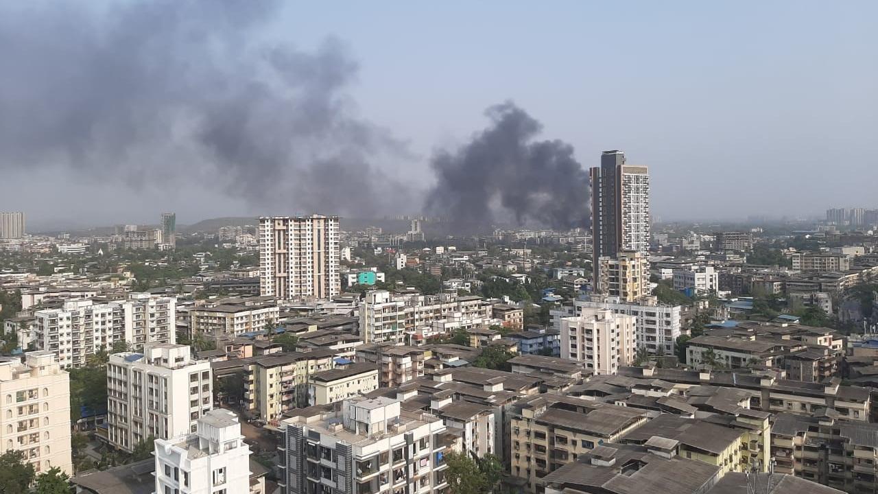 Its impact and the resultant blaze affected adjacent factories