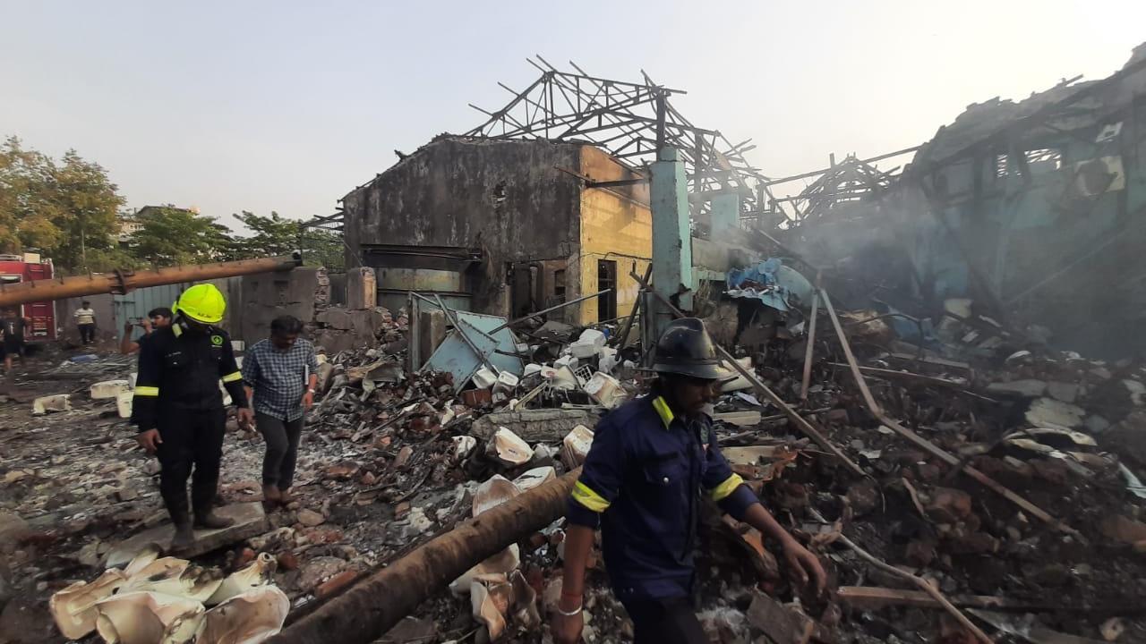 IN PHOTOS: Rescuers launch relief ops after massive fire breaks out in Dombivli