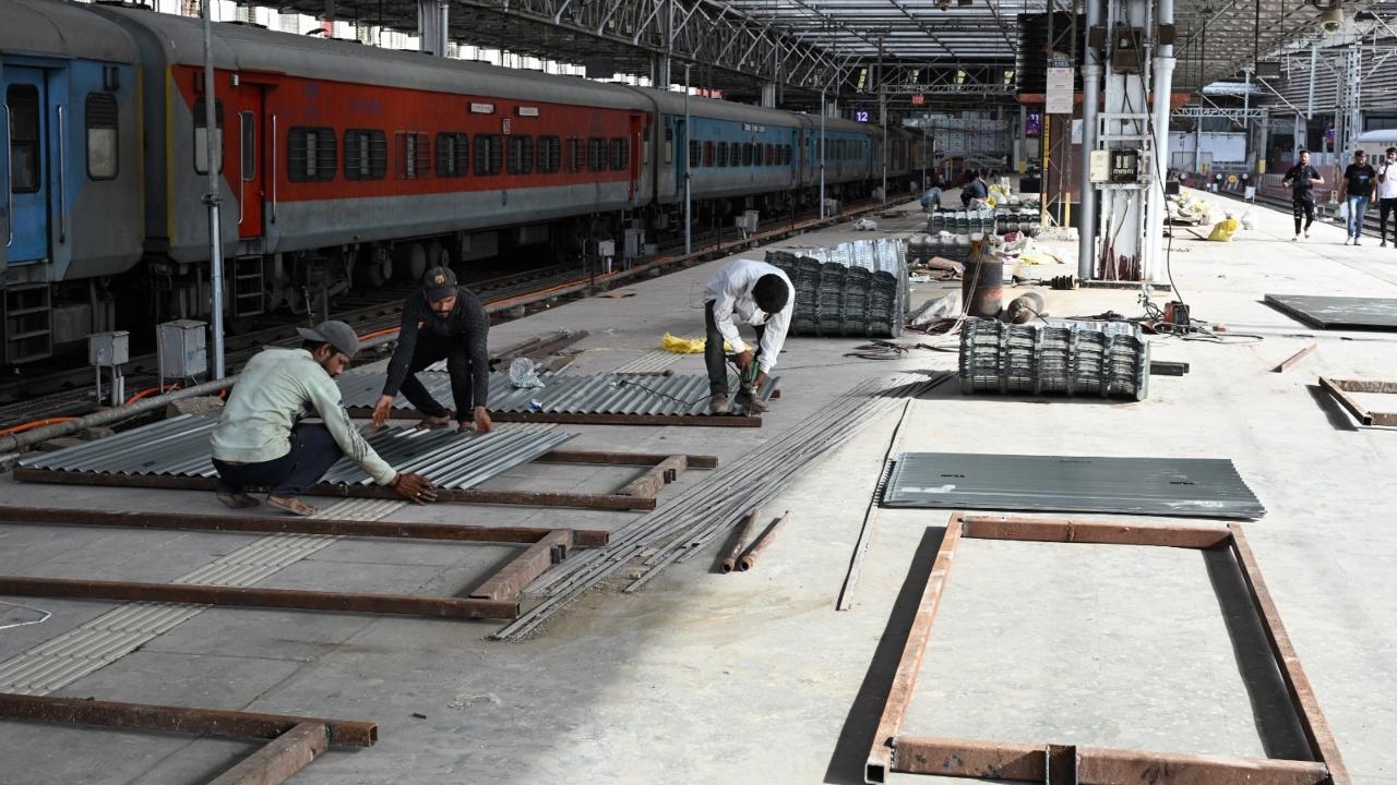 Meanwhile, the Central Railway on Friday posted a video on X which showed the platform widening work underway at platform numbers 5 and 6 at Thane Station.