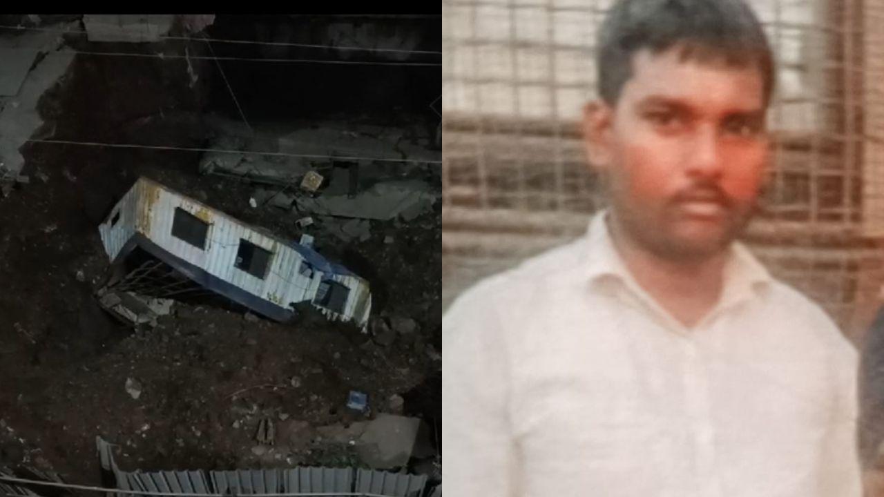 Mumbai: JCB driver trapped as soil collapses near Versova bridge