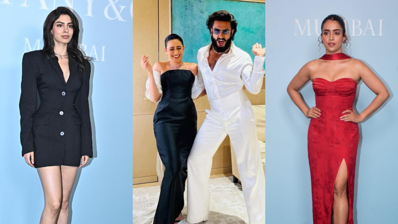In Pics: Ranveer Singh to Karisma Kapoor, celebs dazzle at Tiffany store launch
