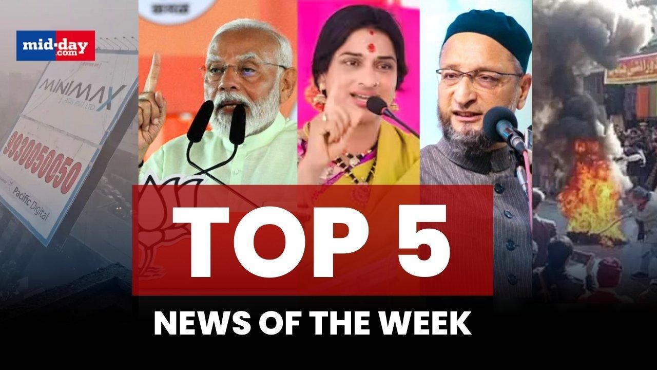 From PM Modi roadshow to dust storm in Mumbai, Mid-day’s weekly roundup