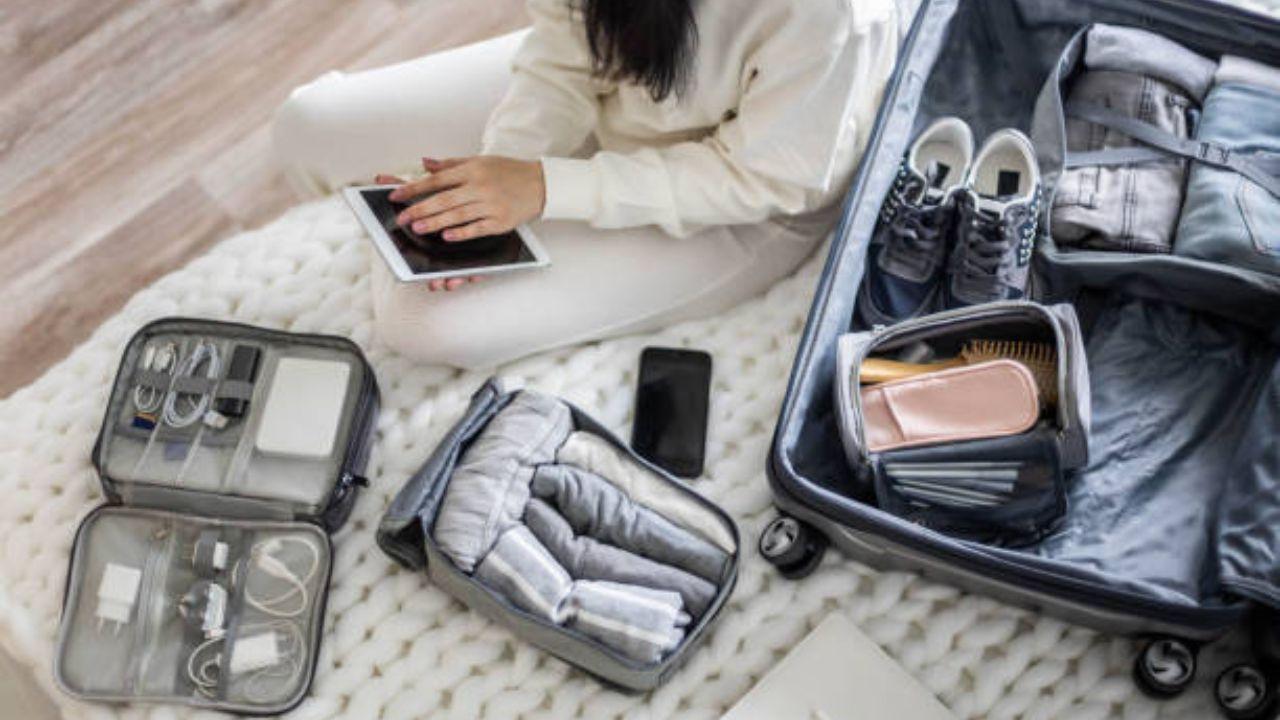 Opt for lightweight, durable bags with multiple compartments for easy organisation. Photo Courtesy: iStock