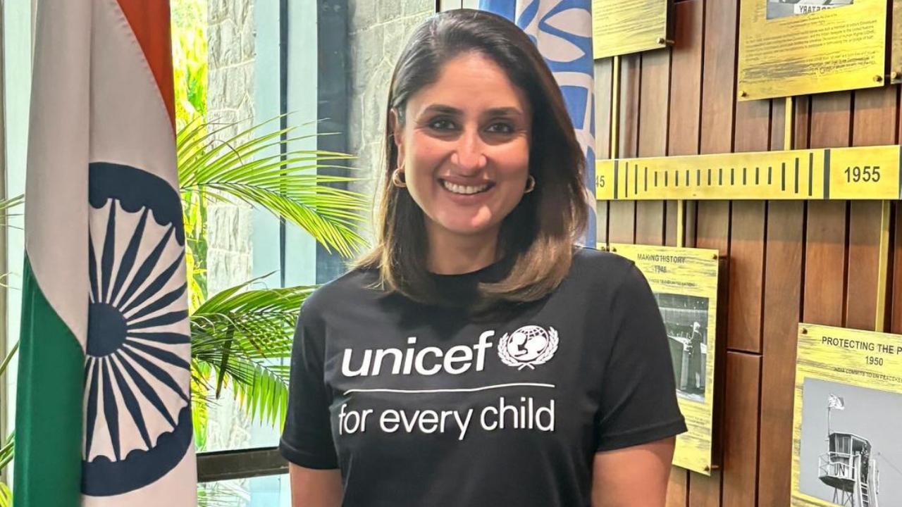 Kareena Kapoor Khan has been appointed as UNICEF India ambassador. Read full story here