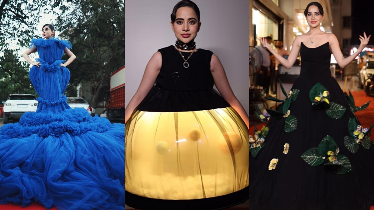 In Pics: Uorfi Javed's bold looks that prove Met Gala needs her fearless fashion